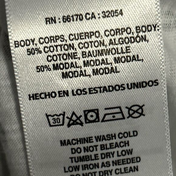 T.LA ANTHROPOLOGIE NWT Short Sleeve Abstract Floral V-Neck T-Shirt M - Picture 12 of 13